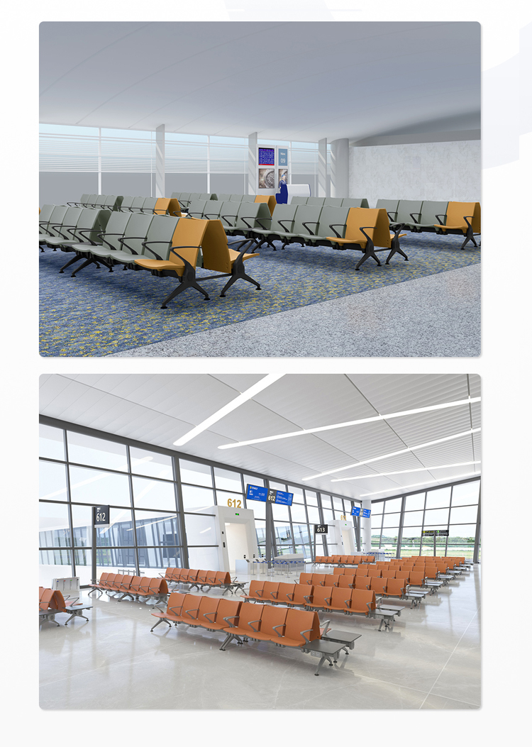 PU機場(chǎng)椅/等候椅/排椅-SJ9501(圖3) undefined